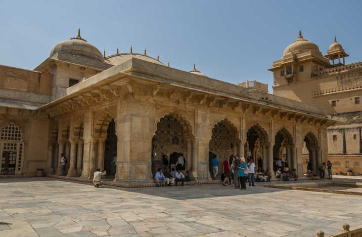 20 - India - Amber - fuerte de Amber - Shish Mahal
